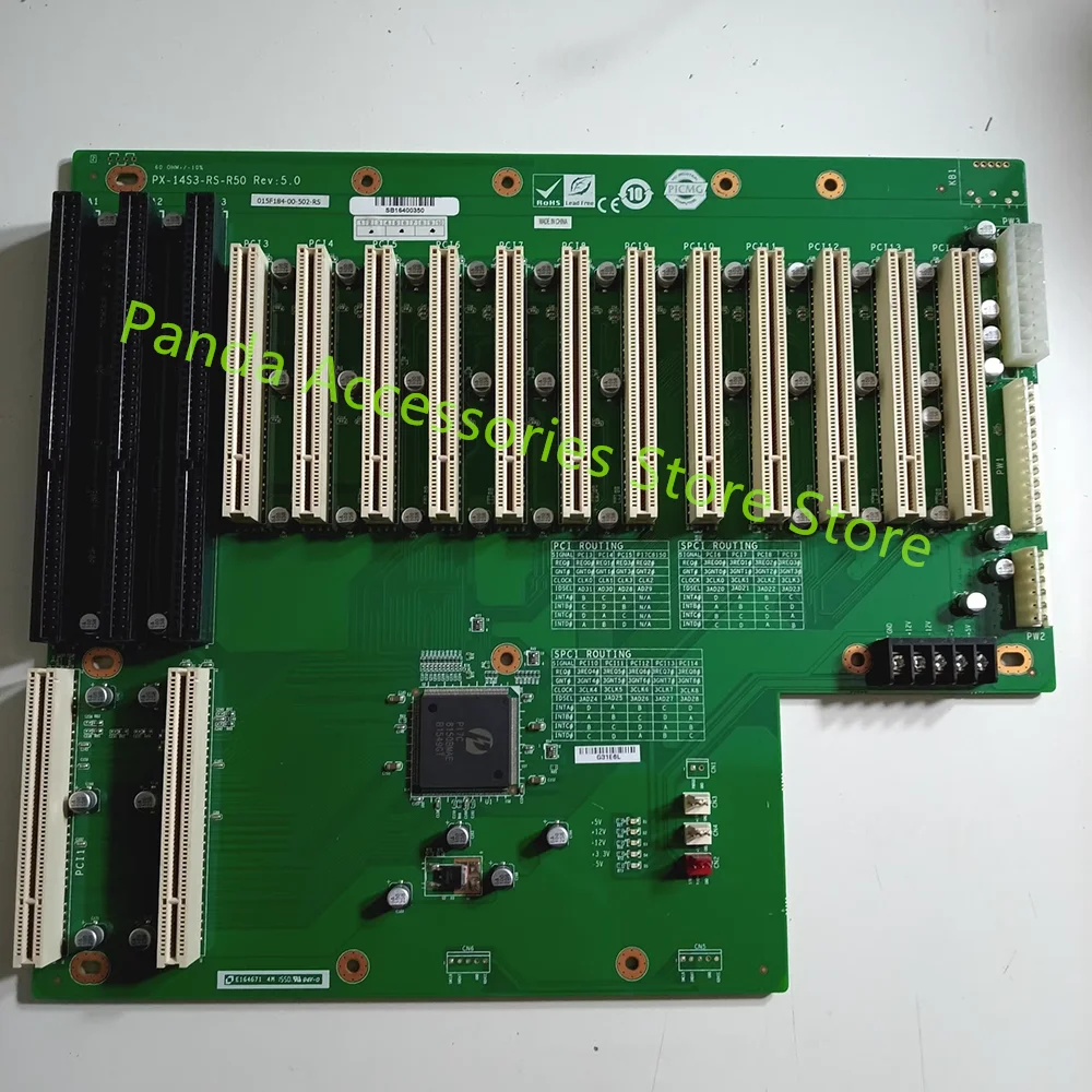 

Industrial computer motherboard with 12 PCI slots PX-14S3-RS-R50 Rev: 5.0