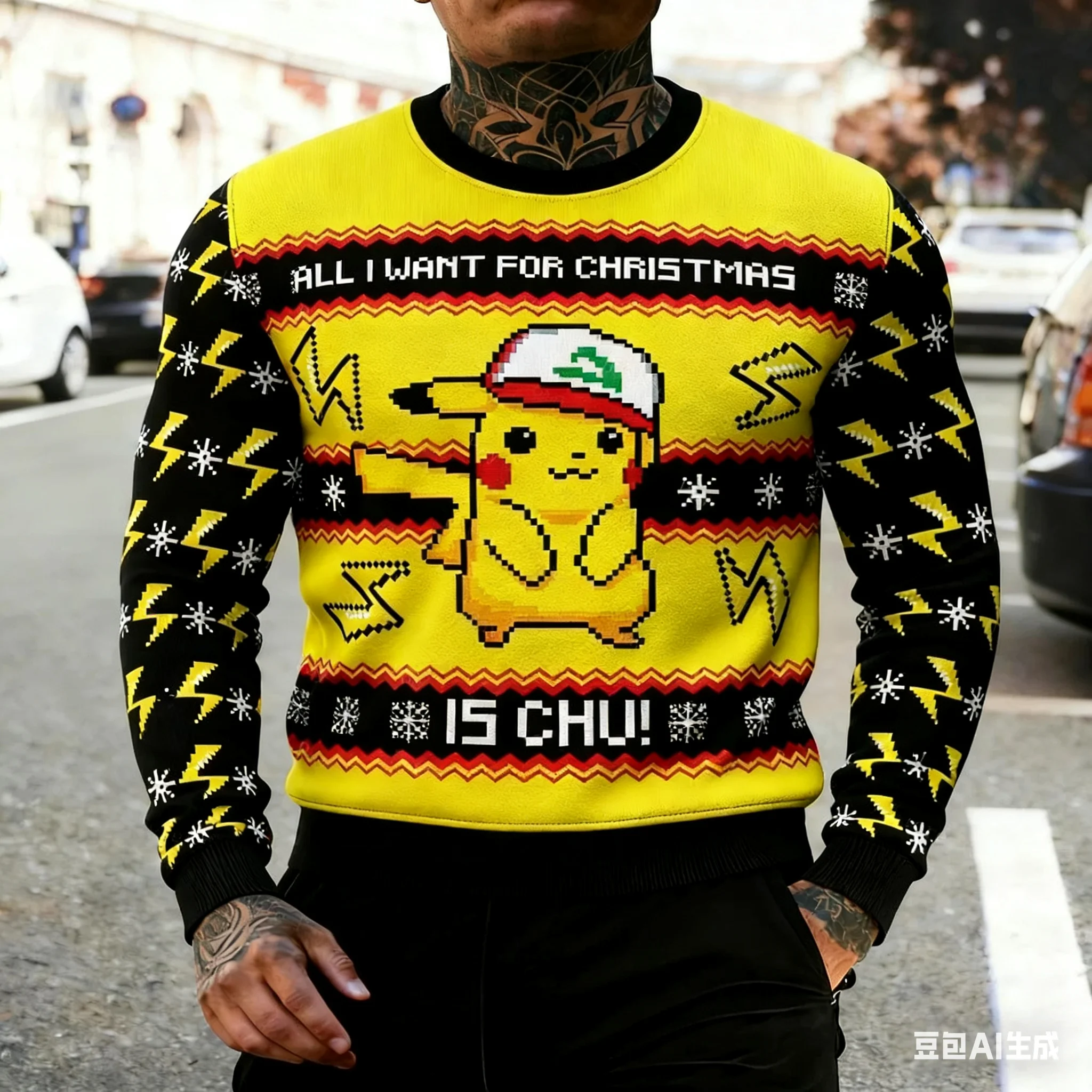 novo-pokemon-feio-masculino-roupas-esportivas-pikachu-natal-todos-eu-quero-pikachu-roupas-esportivas-femininas-presente-de-natal