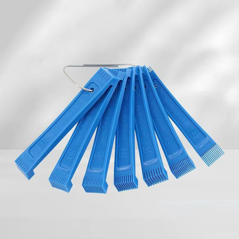 Car Radiator Condenser Fin Comb Sets Air Conditioner Coil Straightener Hand Cleaning Tool Auto Cooling System Repair Tool