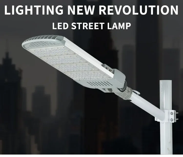 LED Street Light, New Technology, IP65 Waterproof, CCT Changeable Patent, Public Road Lamp, 50W, 60W, 100W