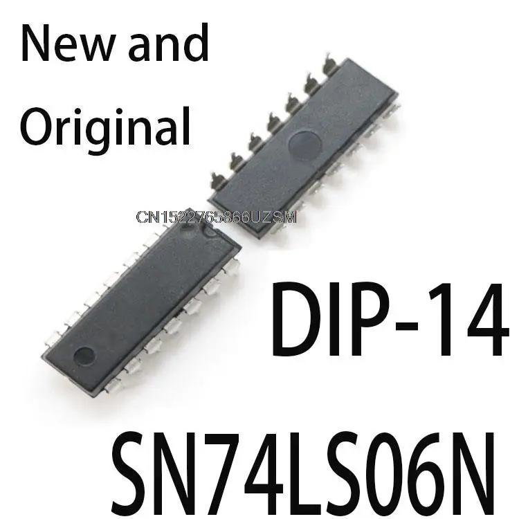 10PCS New and Original DIP14 SN74LS06 DIP 74LS06N 74LS06 HD74LS06P new and original IC SN74LS06N