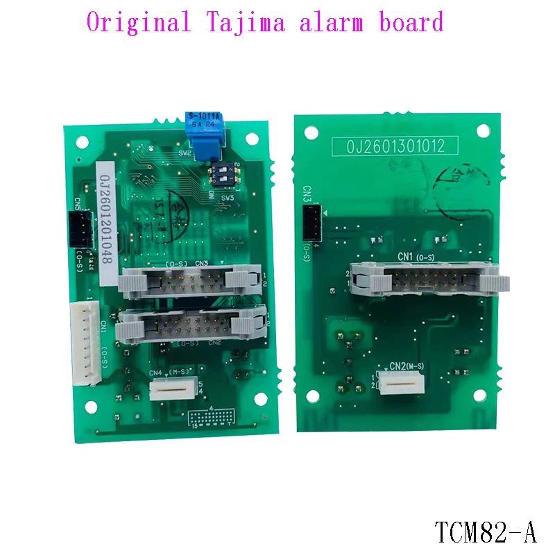 

Original Tajima Embroidery Machine Parts Head Card With Double Plugs TCM82-A OJ2601201048 Alarm Circuit Board OJ2601301012