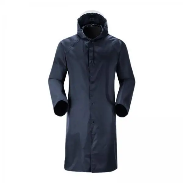 2x Windproof Raincoat with Hood for Camping Hiking Outdoor Activities XL