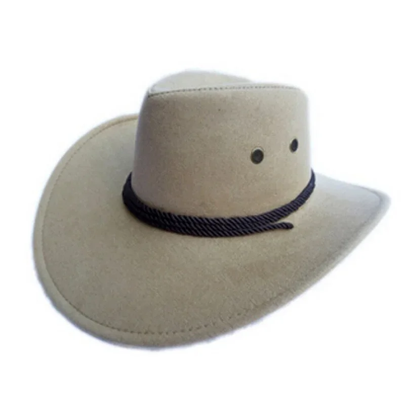 Cool Western Cowboy Hats Men Sun Visor Cap Women Travel Performance Western Hats Chapeu Cowboy