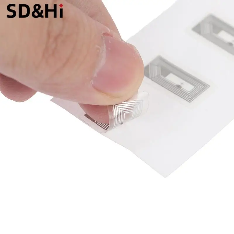 10Pcs NFC Chip Ntag213 Sticker Wet Inlay 2*1cm 13.56MHz RFID NTAG213 Label Tag