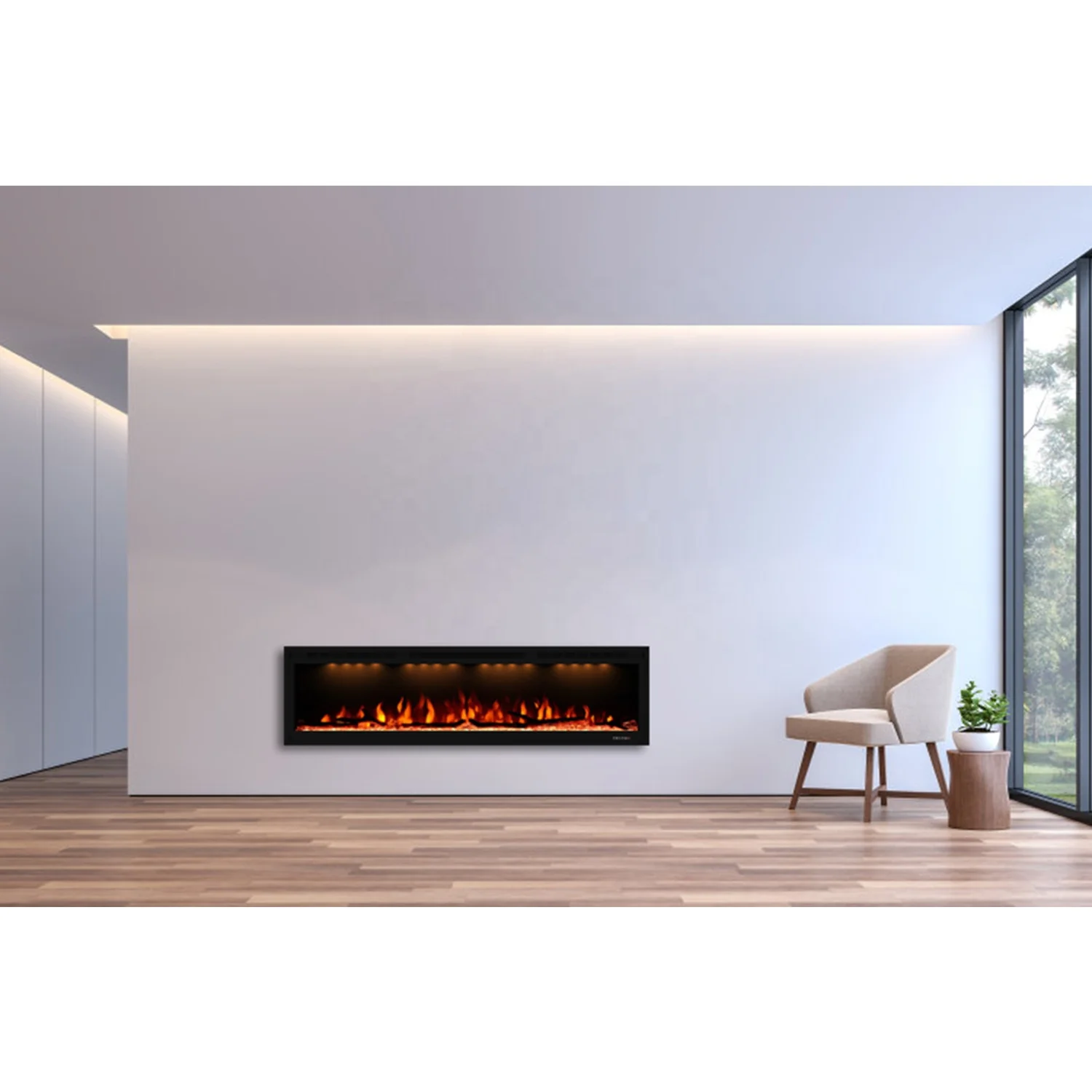 Modern Decorative Built Insert Electric Fireplace，Customized product details, price consultation, our customer service