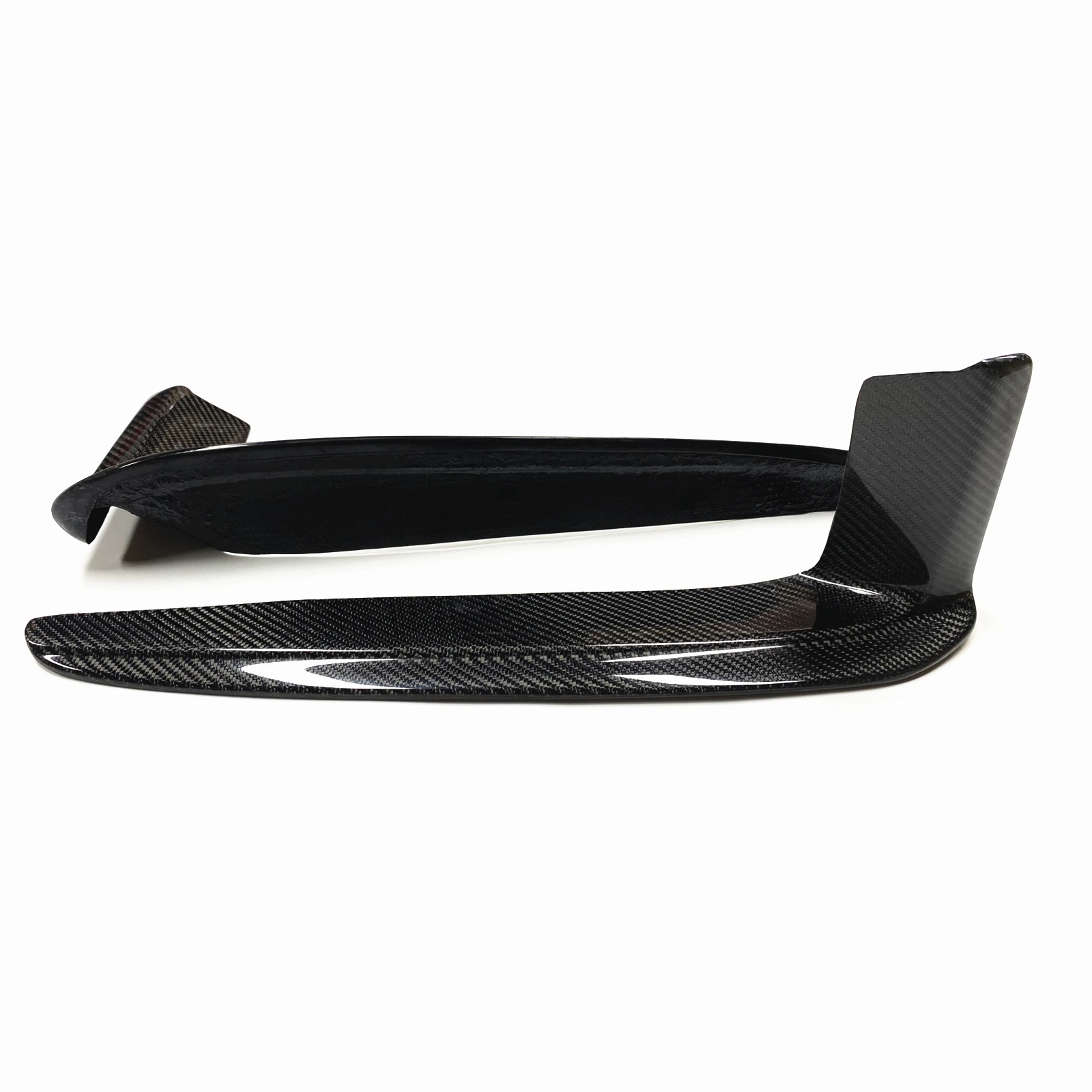 For Porsche Carrera 992 911 2018 2019 2020 2021 2022 Front Bumper Side Air Vent Trim Carbon Fiber Intake Frame Spoiler Splitter