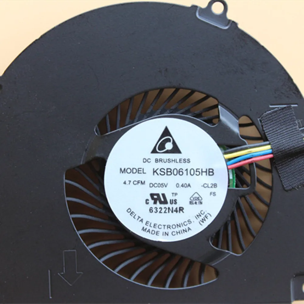 TT New Original CPU Cooling Cooler Fan For DELL Latitude E6440 P38G KSB06105HB-CL2B KSB06105HB Fan Fast Ship