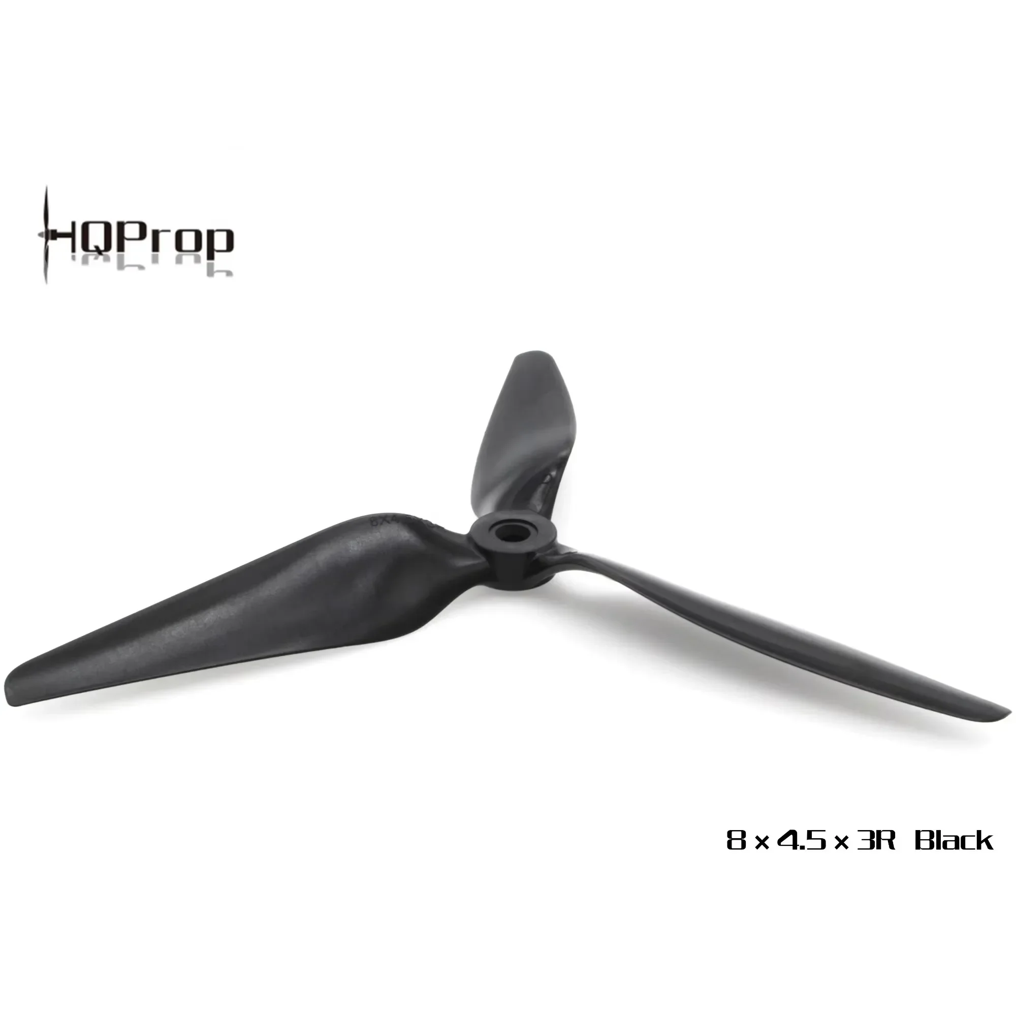 

2 пары (2CW + 2CCW) HQPROP 8X4,5X3 8045 3-лопастной нейлоновый пропеллер из черного стекловолокна