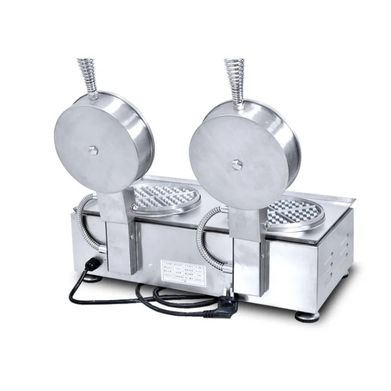 Double-head waffle stove, commercial waffle maker, coffee shop waffle oven