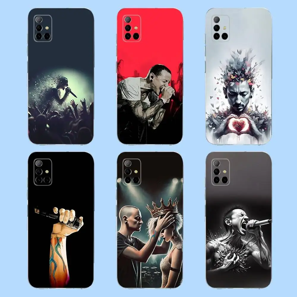 

C-Chester Rock Bennington Phone Case For Samsung S 23,22,10,9,8 A 71,52,51,30,21S,12 PIus,E,Lite Note20 Ultra Clear Soft