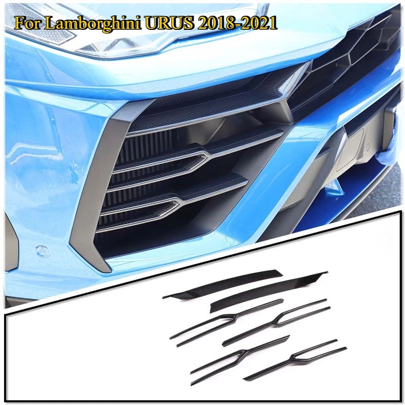 For Lamborghini URUS 2018-2021 Carbon fiber front and rear bumper tuyere blade fender tuyere trim upgrade body Modification kit