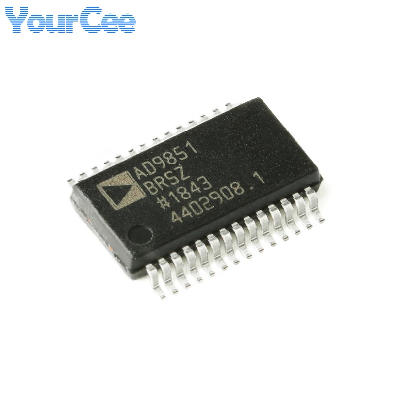 AD9851BRSZ SSOP28 SSOP-28 AD9851 BRSZ Chip DDS/DAC Synthesizer IC Integrated Circuit