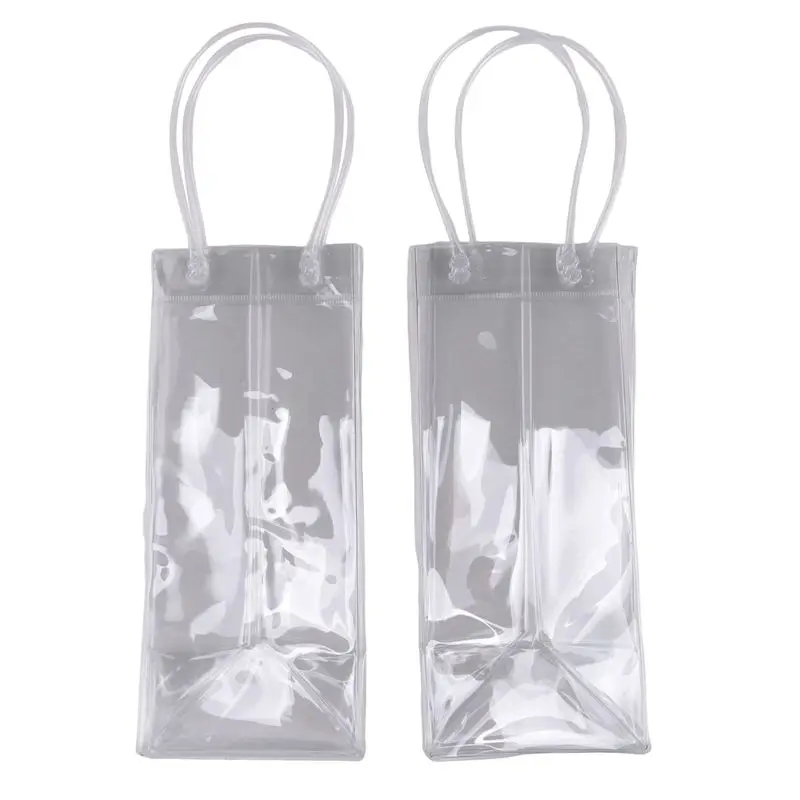 texu-pack-of-20-wine-cooler-bag-ice-bag-transparent-pvc-portable-wine-bottle-cooler-bag-champagne-ice-bag-with-handle