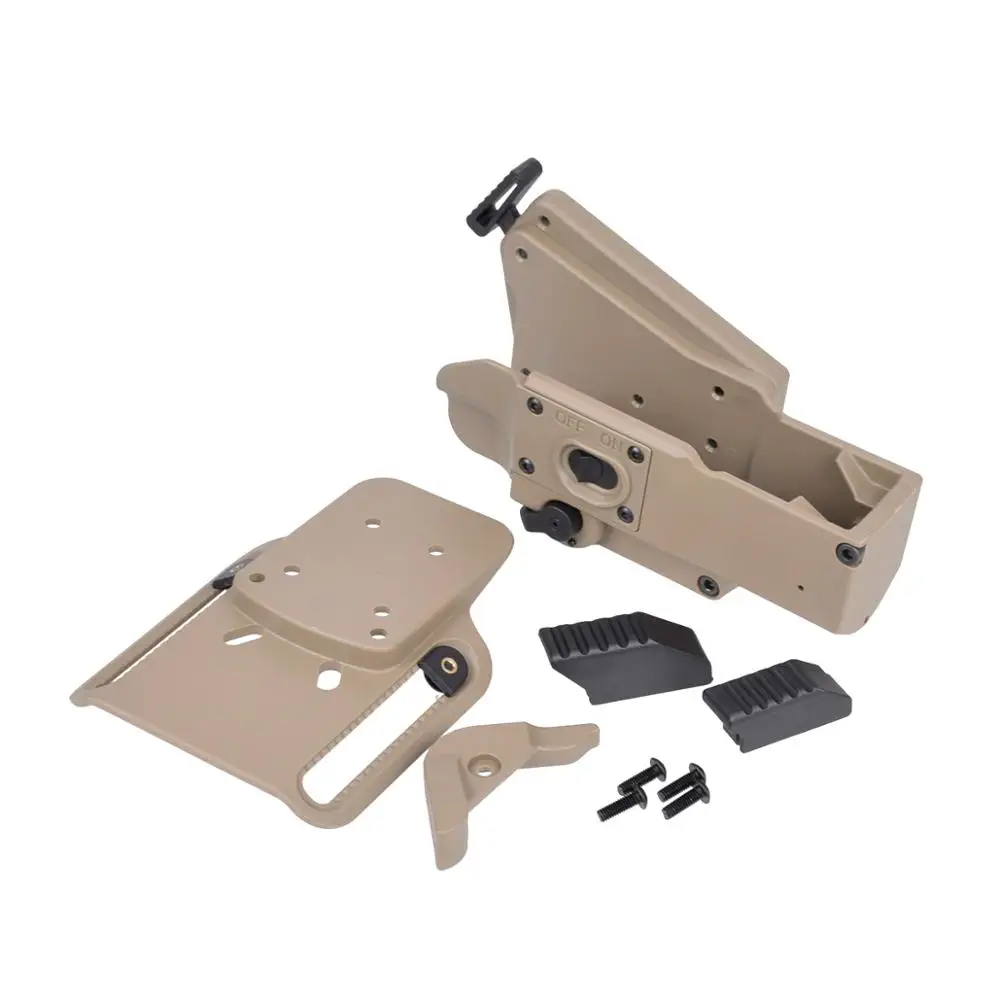 XH35 Flashlight Fast Draw Holster Fit G34 P1 MST2011 1911 Waist Leg Pouch For CS Outdoor Shooting Drills Airsoft Toy Storage