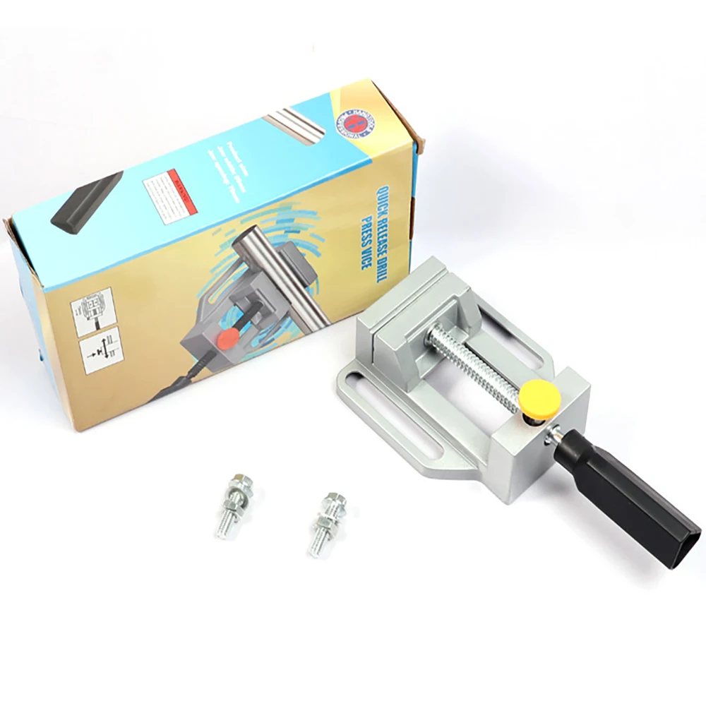 Supporto per trapano elettrico Smerigliatrice Supporto per trapano da banco Base Telaio fisso Tavolo per la lavorazione del legno Supporto per trapano da banco Accessori per smerigliatrice elettrica