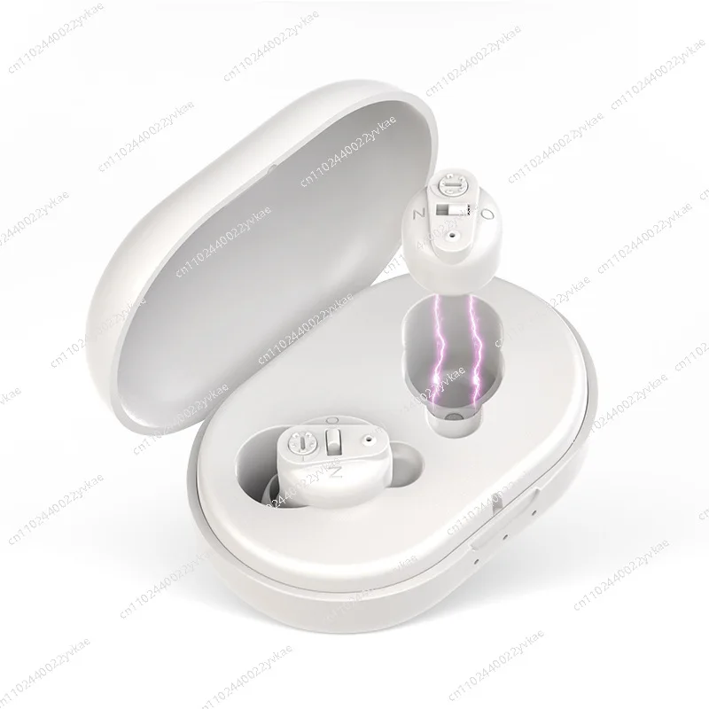 

Ear canal type magnetic charging compartment, hearing aid for the elderly, sound collector, noise reduction, hearing aid sound