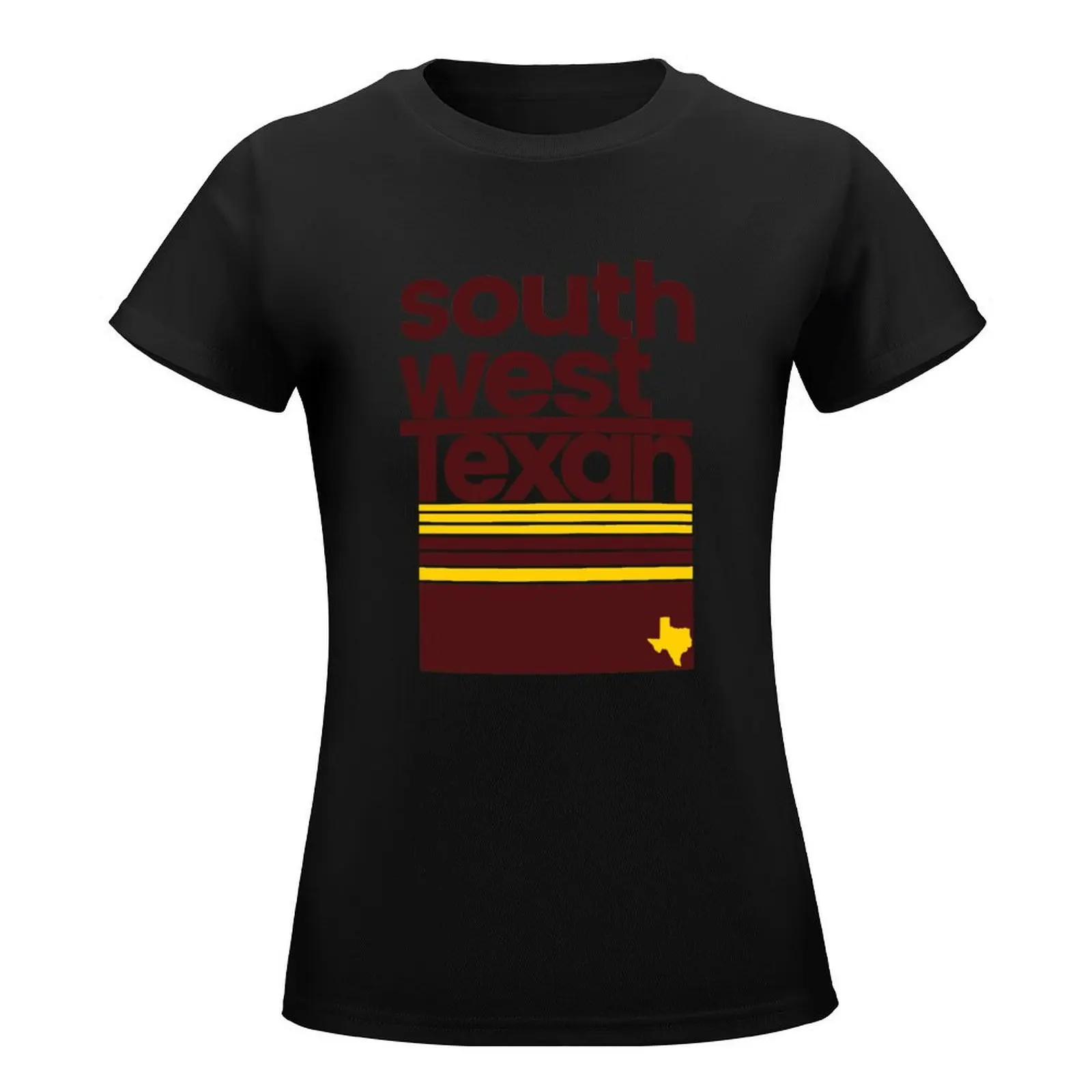 South West Texan Regional Shirt Southwest Texas T-Shirt vintage quick drying animal prinfor plus sizes Women's cotton t-shirt