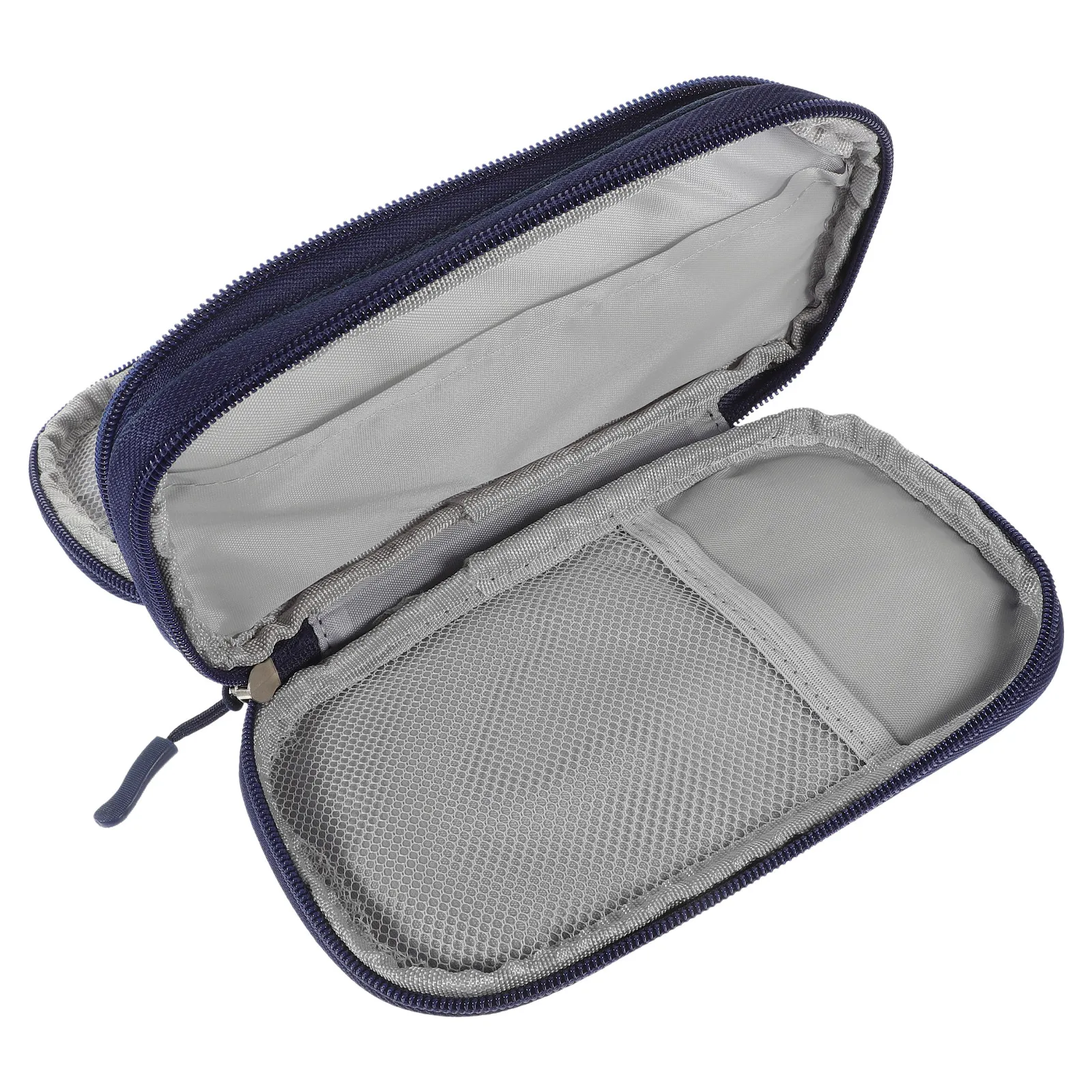 Digital Cable Storage Bag Double Layer Portable Electronics Organizer Travel Case Charger Power Bank Earphone Protection