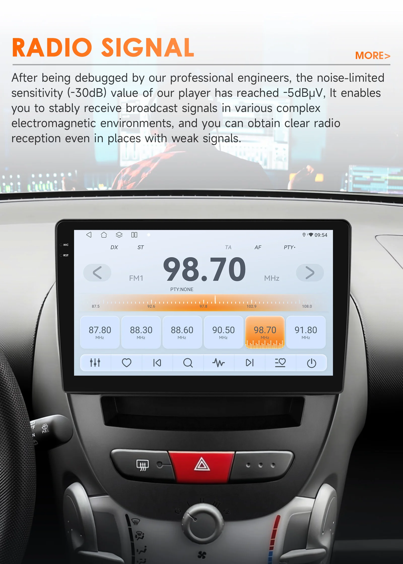 2din Carplay Android 14 Autoradio für Peugeot 107 Toyota Aygo Citroen C1 2005-2014 Multimedia-Player 6115 Autoradio GPS 360 Kamera – Detail 20