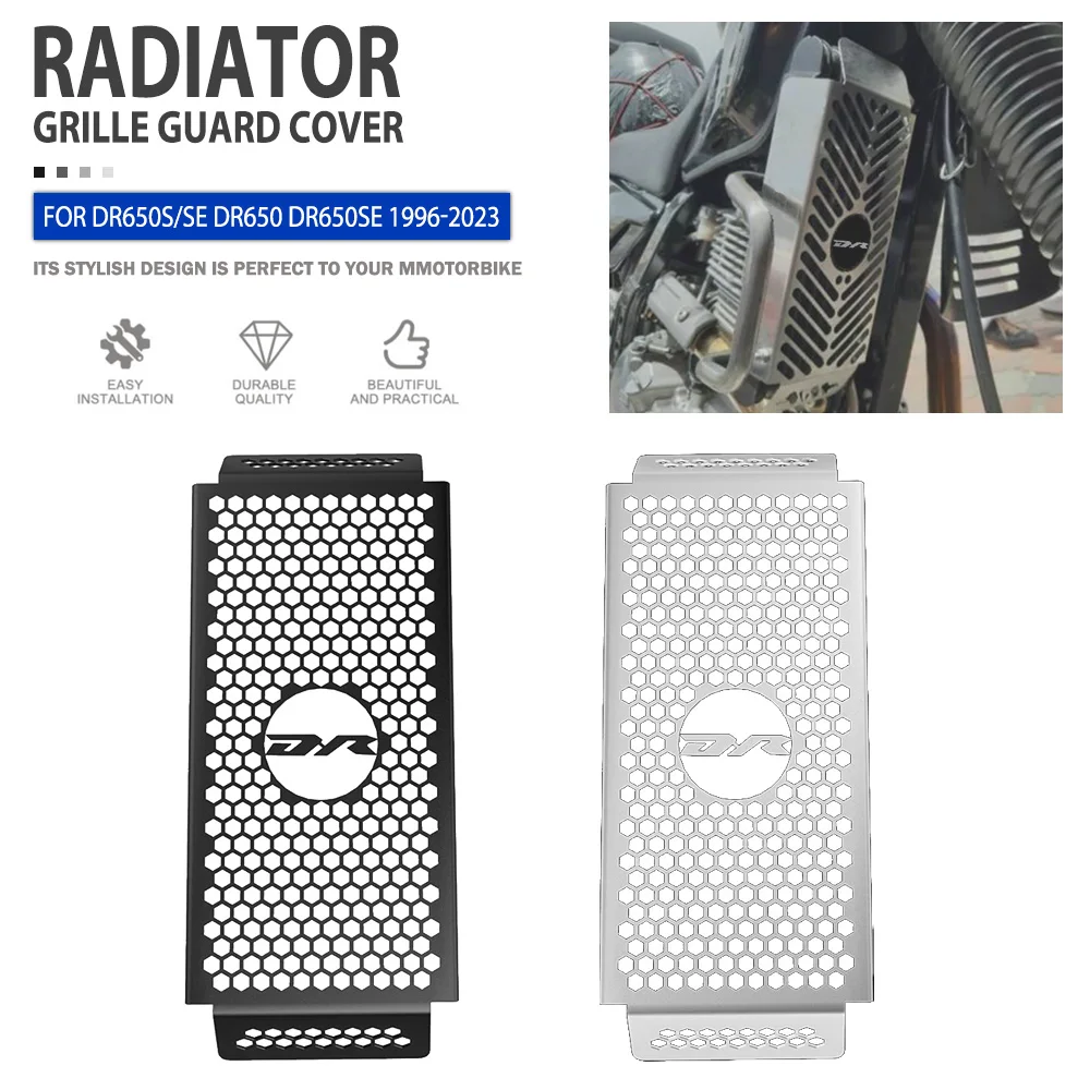 Radiator Guard FOR SUZUKI DR650S/SE DR650 DR650SE 1996-2023 1997 1998 1999 2000 2001 Motorcycle Radiator Grille Cover Protector