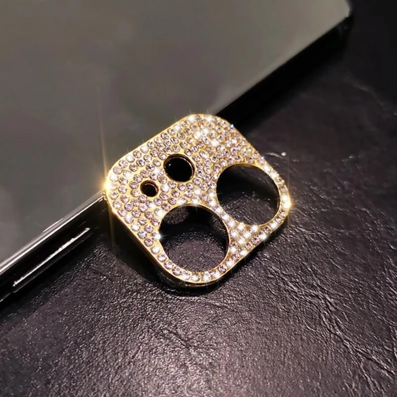 K0EA Camera Lens Protector Diamond Lens Protective Decoration Sticker Lens Protector for Case Accessories Plastic Protectors