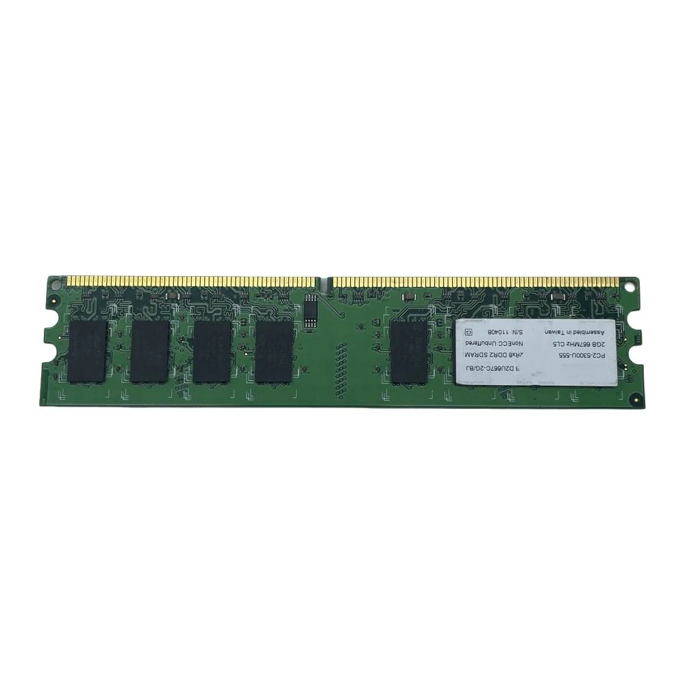 Desktop Computer Memory DDR2 PC2-5300U Fits For BUFFALO 2R*8 2GB