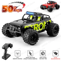 SMRC-1813 1:18 50KM/H 4WD RC Car 2.4G Off Road Remote Control Cars Brushed Motor High Speed Drift Monster Truck dla dzieci Zabawki