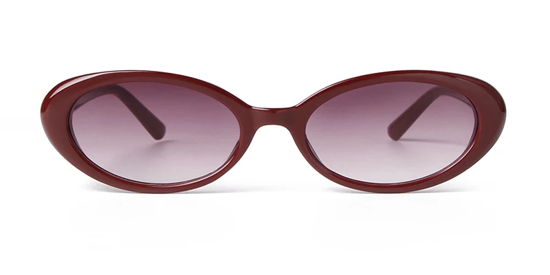 Geschichte Vintage Schildpatt kleine ovale Sonnenbrille für Frauen Männer Marke Design Mode Retro schmale Sonnenbrille uv400 de sol mujer – Detail 30