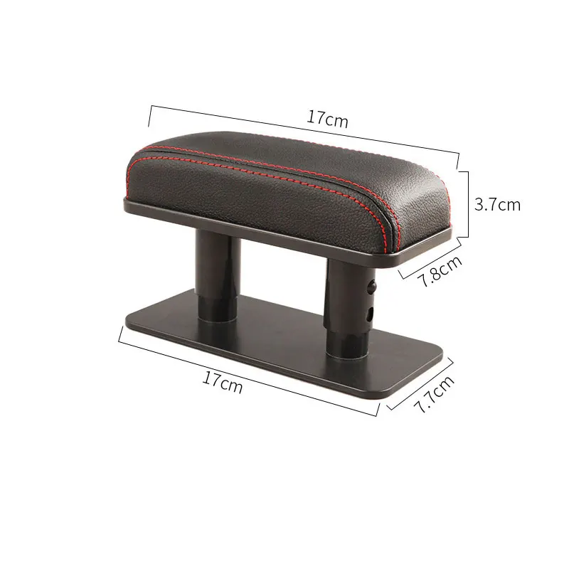 Universal Vehicle Armrest Pad Non-slip Durable Adjustable Armrest Pillow for Family Vehicle Travel Driving Hand Arm Rest Pad