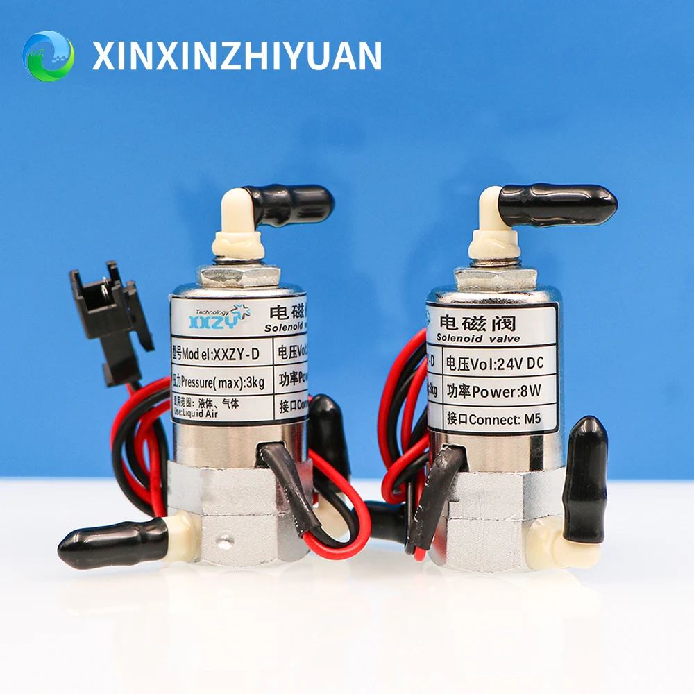 8W 24V Solenoid Valve for Vista Gongzheng Wit-color Infiniti JHF Solvent Printer Magnetic Valve for Inkjet Printer Air Valve