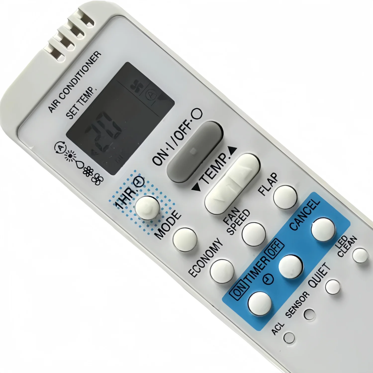 Новый пульт дистанционного управления для кондиционеров Sanyo: RCS-7S1E, RCS-5PS4U, RCS-7HS4E-G, RCS-5S1E, RCS-4VPIS4U, RCS-3PSS4EE, RCS-1S2U, RM-8033Y
