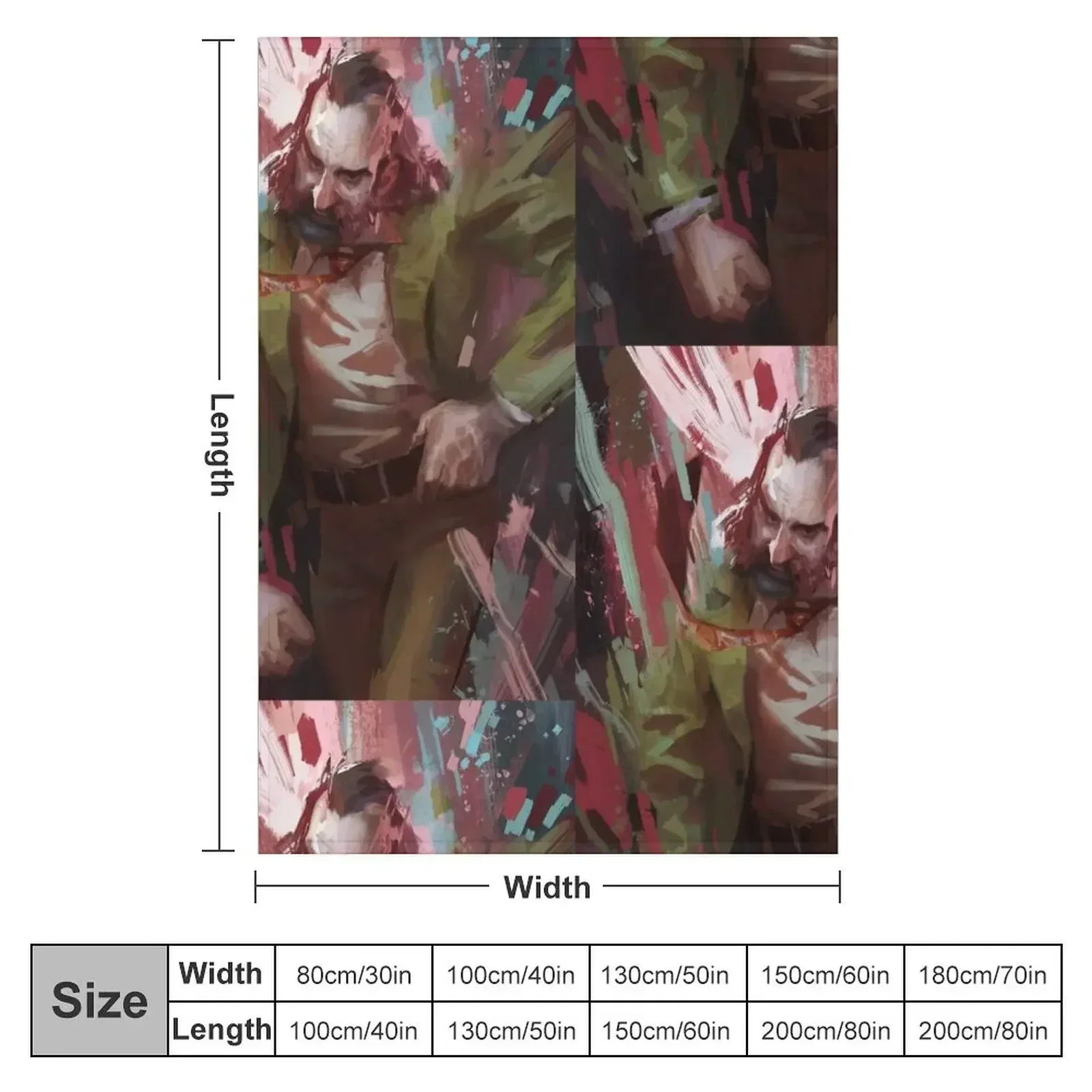 Disco Elysium Video Game Poster - Disco Elysium Fanart Tshirt Throw Blanket Picnic Moving Blankets