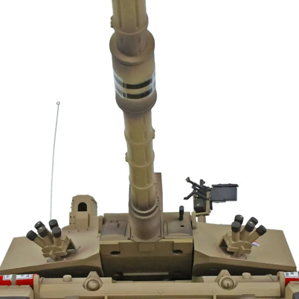 

1:16 Heng Long 7.0 Challenger II RC Tank 3908 Metal Tracks W: Rubbers Radio Steel Gearbox Idler BB Shooting Toys for Boy TH17742