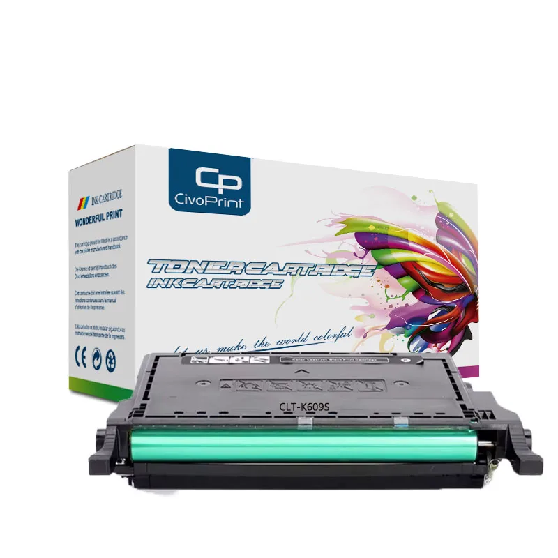 Compatible Toner Cartridge for Samsung CLP-770 CLP-770ND CLP-771 CLP-775 CLP-775ND CLT-609S CLT-609 K609S with chip