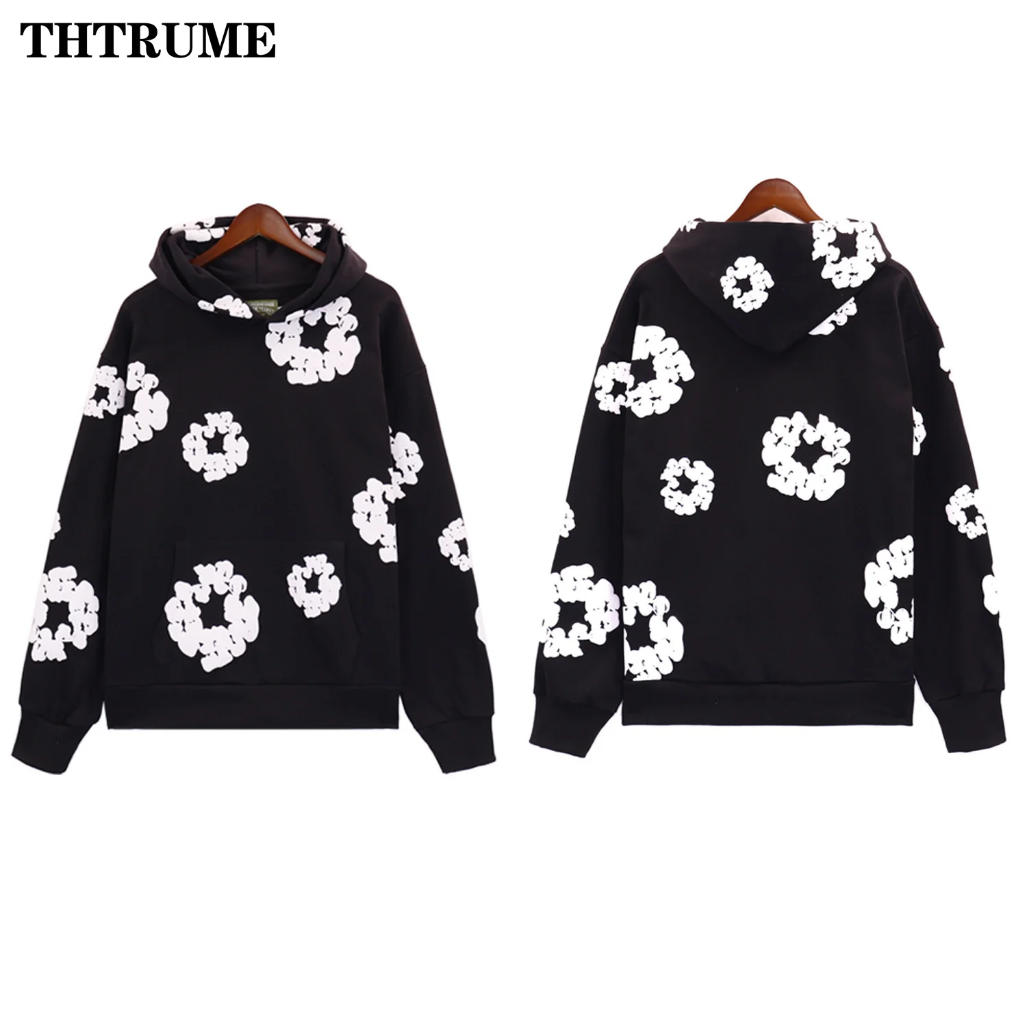 2024 New Chic Hoodies Fashion Women 3D Print Autumn Winter Zipper Hip Hop Vintage Hooded Tops Streetwear Y2K Loose Sweatshirts