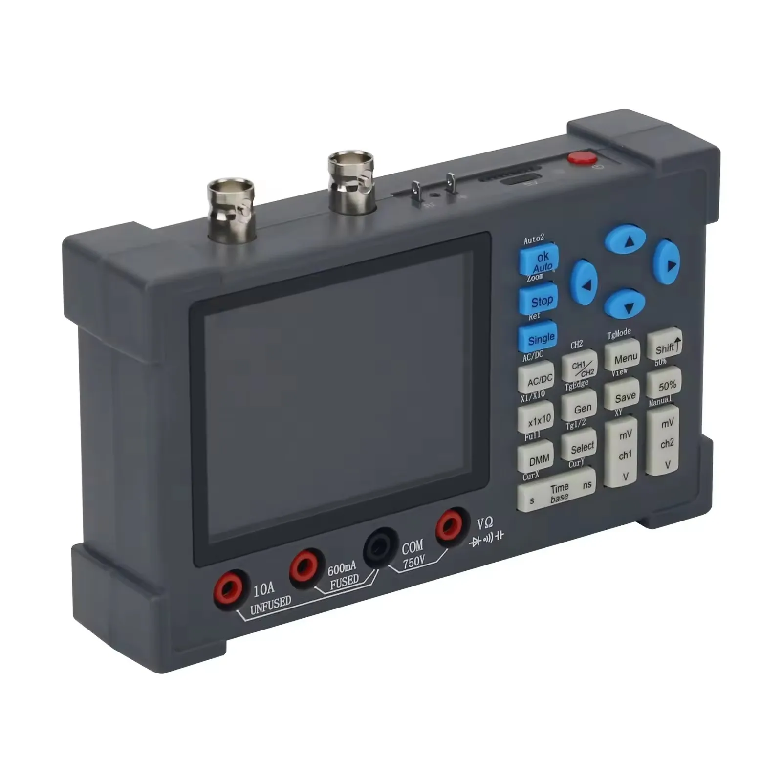 DSO3D12 Digital Oscilloscope 3 in 1 Dual Channel Input Signal Generator 120Mhz Bandwidth 250MSa/s Sampling Rate