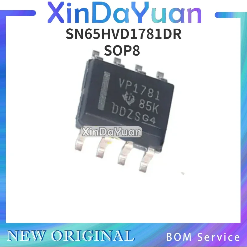 5 pcs SN65HVD1781 SN65HVD1781DR   VP1781  SOP-8  Transceiver