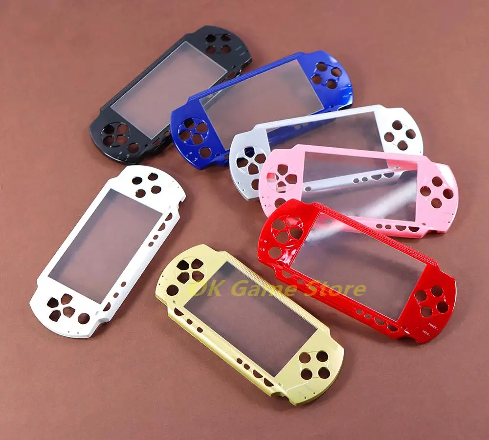 10pcs Top upper Front Faceplate Shell Case Cover For PSP 1000 1001 Fat Replacement Face cover for PSP1000 console