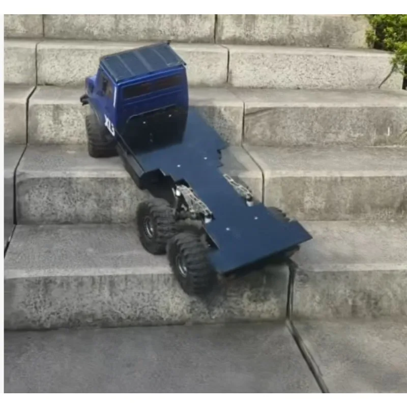 Metal Progressive Rocker Arm Suspension Upgrade for 1/8  Scale CROSSRC EMO XL/XL3 RC Crawler – Non-Destructive Installation