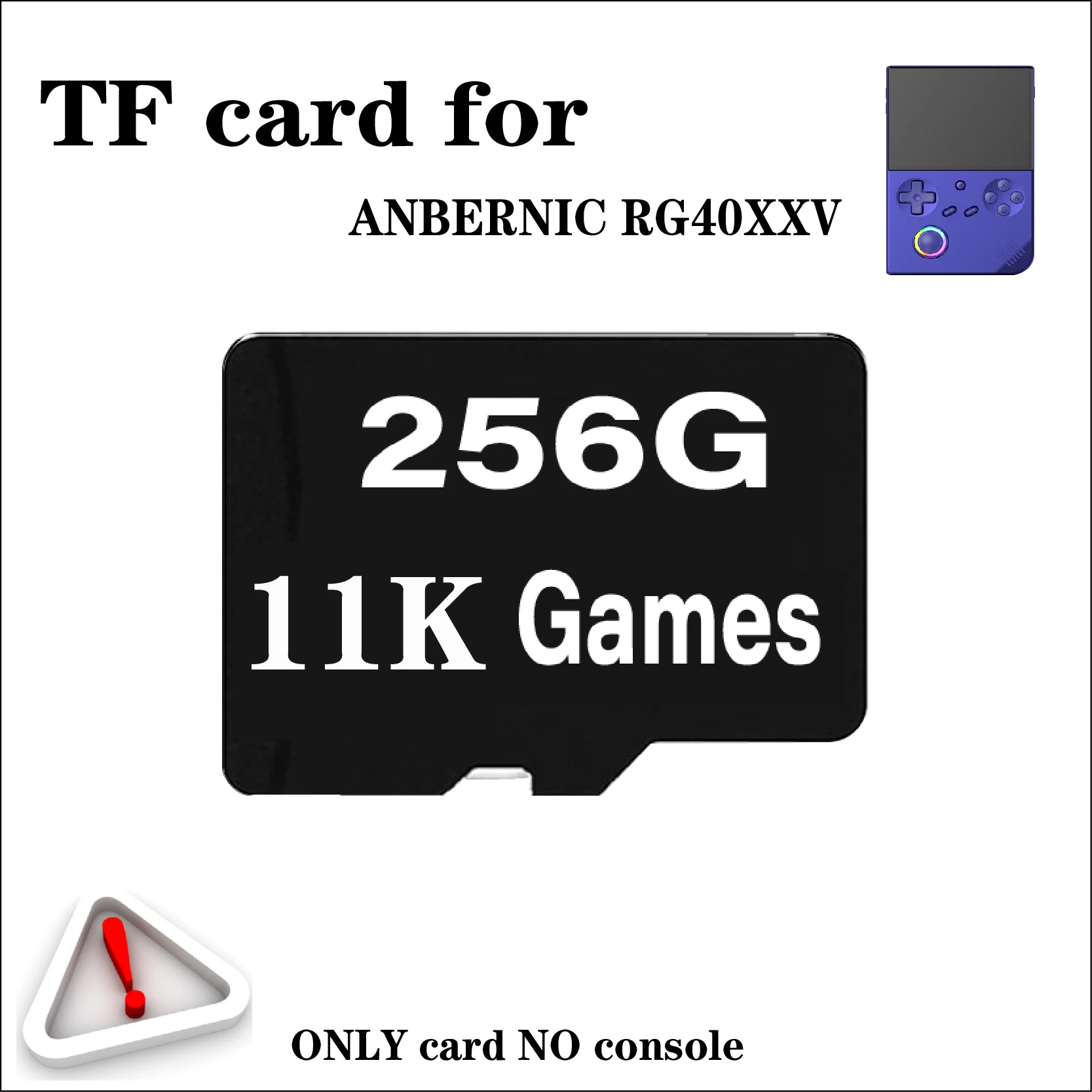 TF Card for ANBERNIC RG40XXV Retro Handheld Game Console video game consoles Support Output 5G WiFi Linux System PSP Game