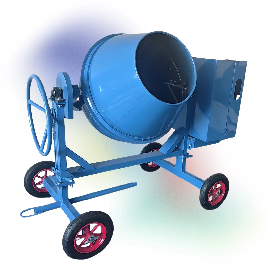 

Электрический дизельный миксер для строительных смесей, цемента и грунта, 350 л, 500 л