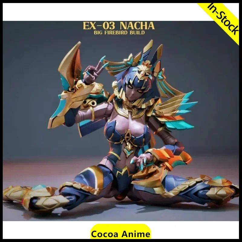 

In Stock Big Firebird Model Transformation 1/12 Wu Ji Ji Ex03 Nakeya Egyptian Fan Mother Doll Handmade Toy Gift Collection