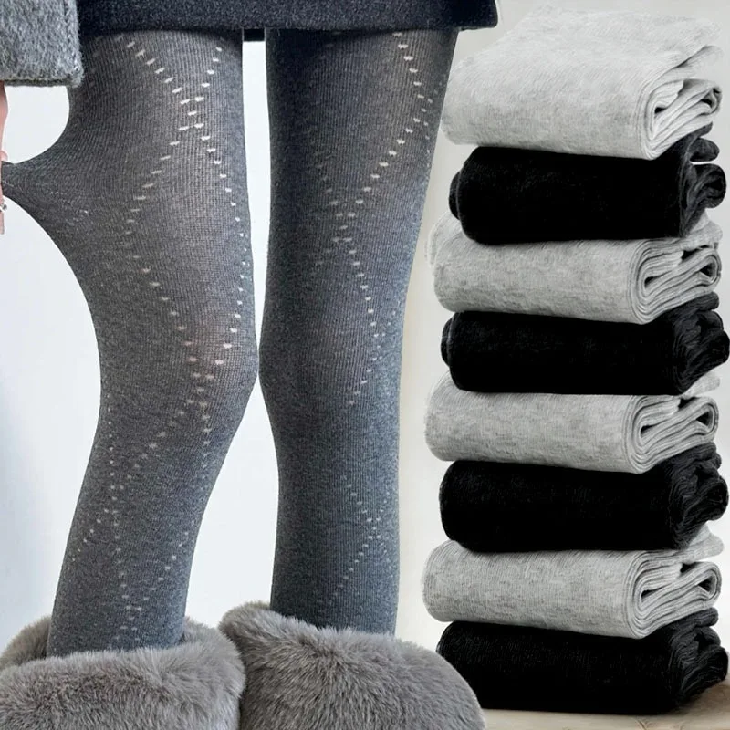 

2026 New Vintage Rhombus Grid Tights Y2K Revival High Waist Elastic Slim Warm Pantyhose Cute Spring Autumn Streetwear Stockings