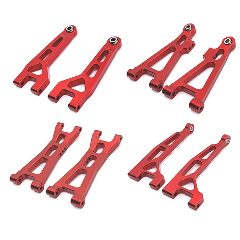 ABUM-1Set استبدال أجزاء ل 16207 16208 16209 16210 H16 التحكم عن بعد سيارة الألومنيوم ترقية الأسلحة الأمامية والخلفية سوينغ