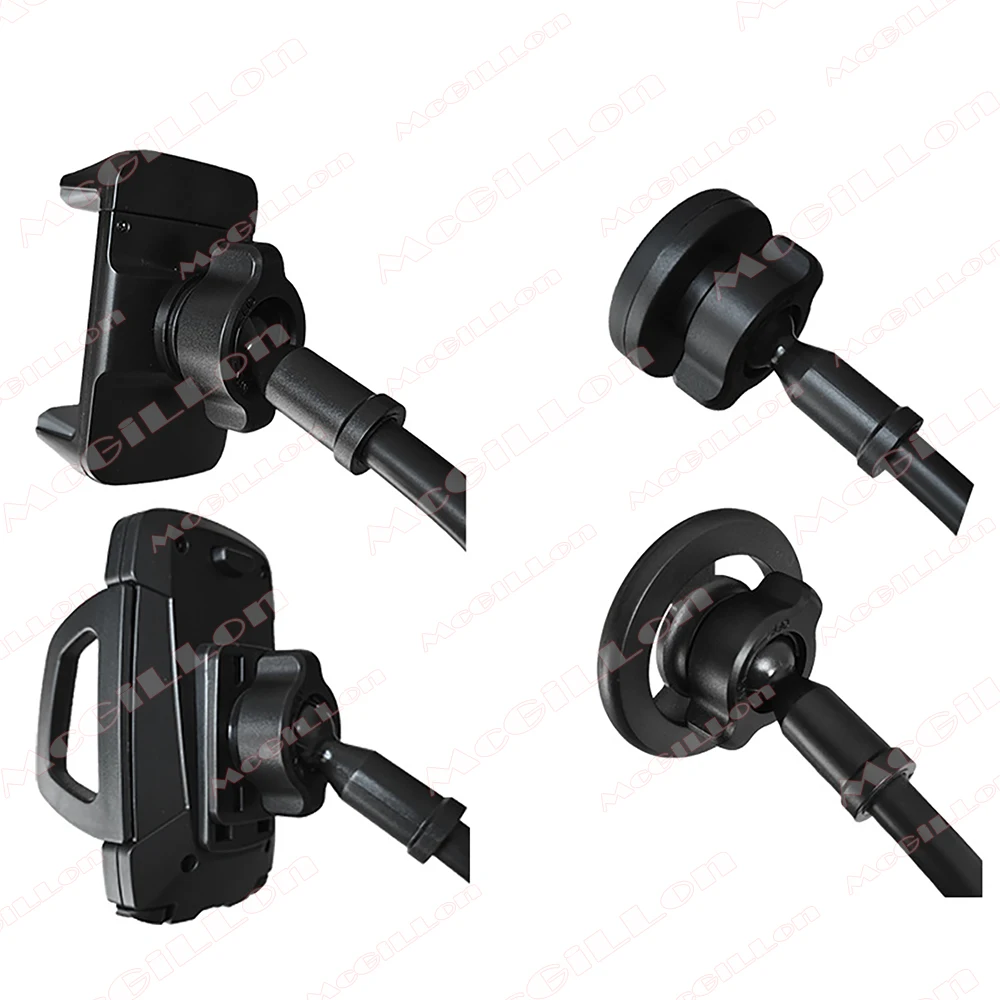 17 mm Kugelbefestigungsclip, Mutter, Schraube für Telefonhalter, 1/4 Schraube, 17 mm Kugelhalterung, Kugelkopf-Adapter, Telefonhalter für Kamera, GPS-Halterung – Detail 8
