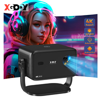 XGODY Gimbal A6 Full HD 1080P Projector WiFi LCD LED 4K Video Movie Beam Android Projector Home Theater Cinema Beamer 1GB 8GB