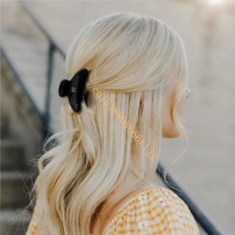 

Elegant Hair Clip Fashion Unique Claw Barrettes Large Clip Head Adornment 066C