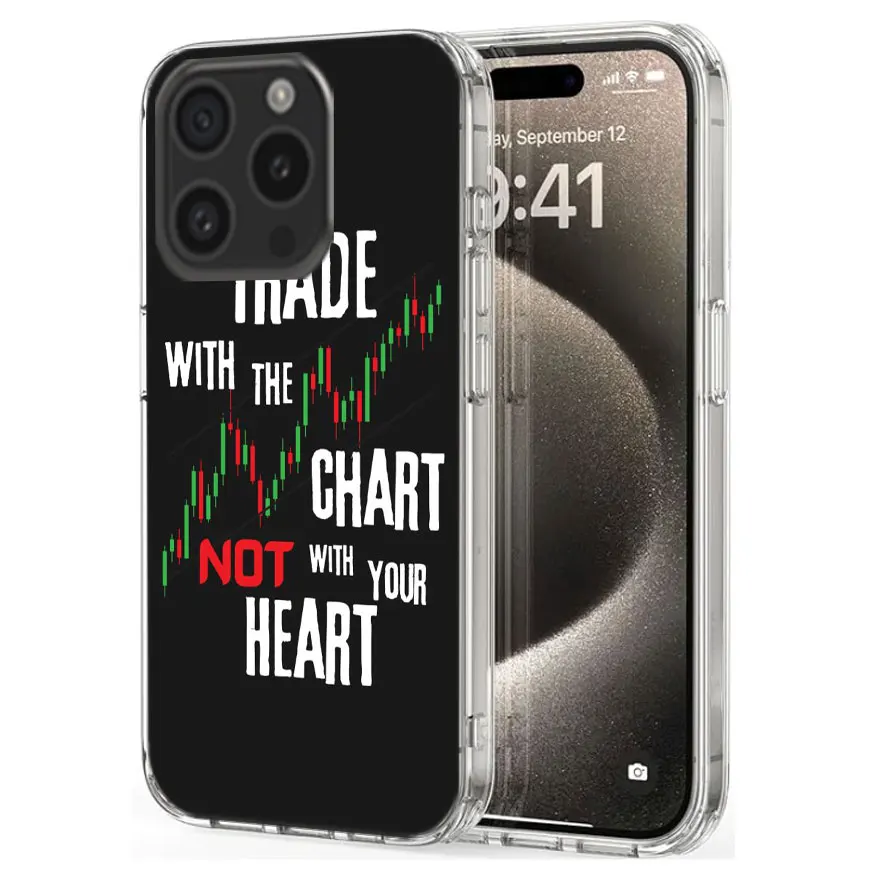 Day Trader Trader Trading Clear Phone Case For Apple iPhone 12 13 Mini 11 14 15 16 Pro Max Cover XS MAX XR Soft