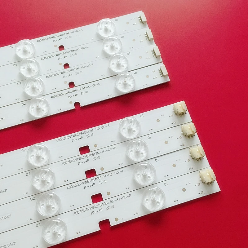 Bande de rétro-éclairage LED, 12 lampes pour LG lmnotek 40lnch NDT R Type REV0.0